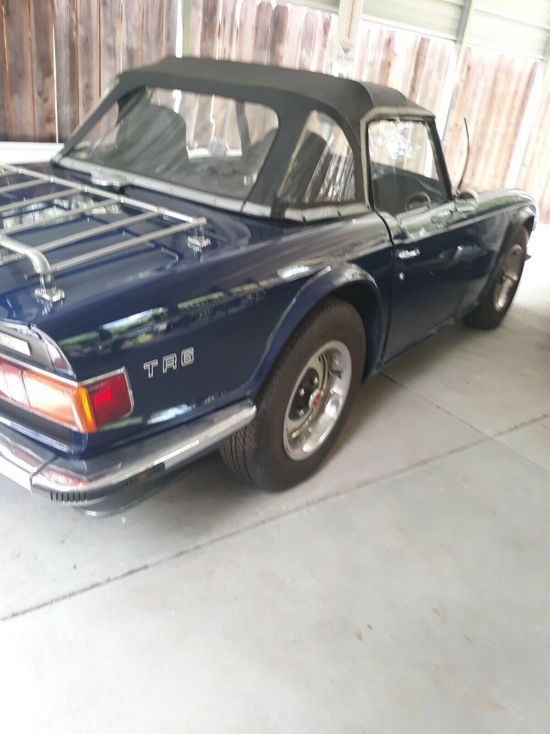 1972 Triumph TR 6 Blue RWD Manual 1972 Triumph TR 6