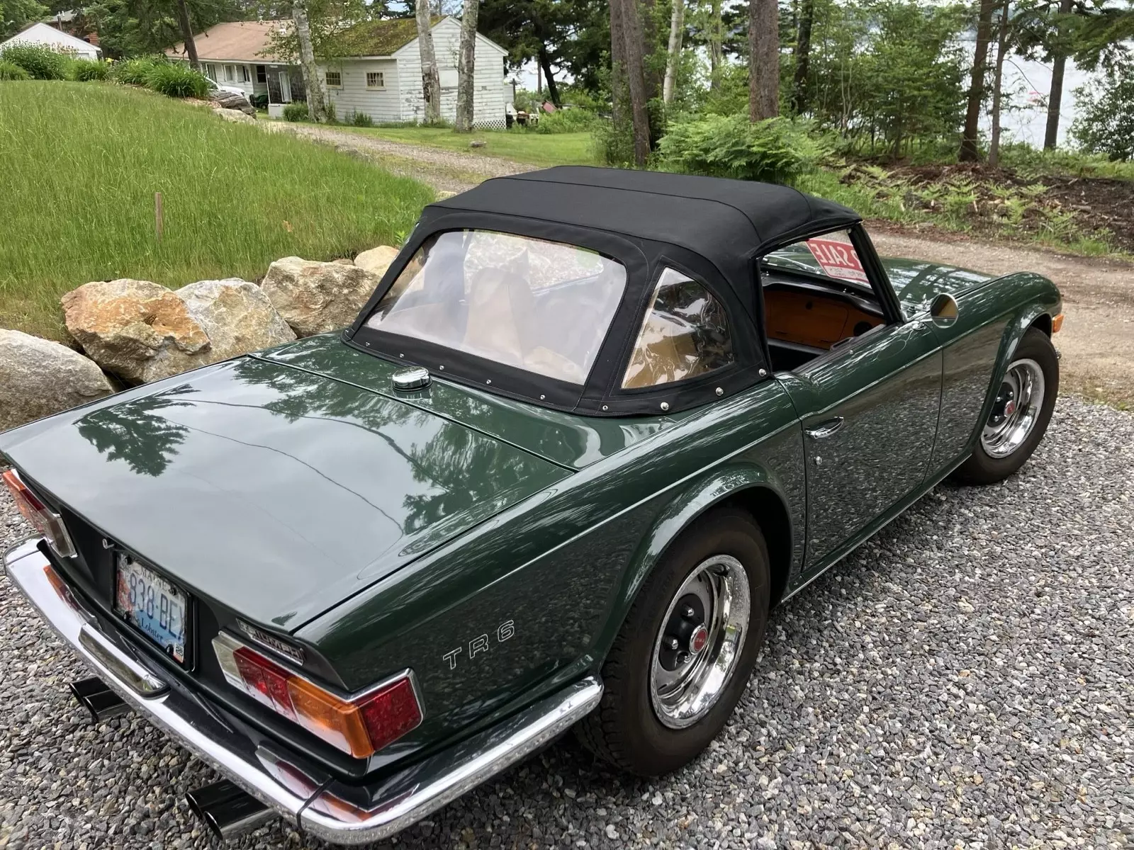 1972 Triumph TR 6 Convertible Black 2D 1972 Triumph TR 6 2D