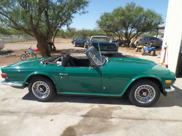 1972 TRIUMPH TR-6 LOW MILES 1972 Triumph TR-6