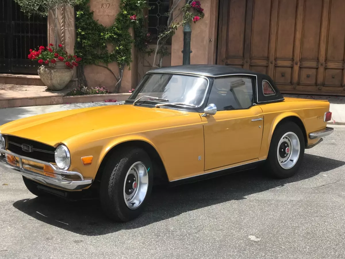 1972 Triumph TR6 Beautiful California Roadster. Meticulously maintained 1972 Triumph TR-6 Absolutely Beautiful Rust Free California Example.