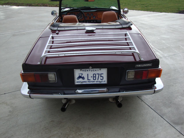 1972 Triumph TR-6 TR6 - photo 5