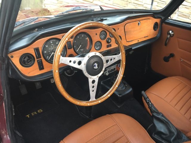 1972 Triumph TR-6 Newer Interior, Nice Running and Driving Car - photo 13