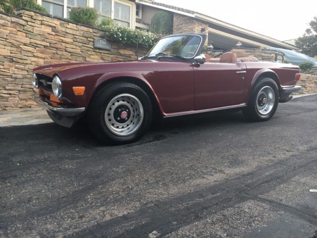 1972 Triumph TR-6 Newer Interior, Nice Running and Driving Car - photo 3