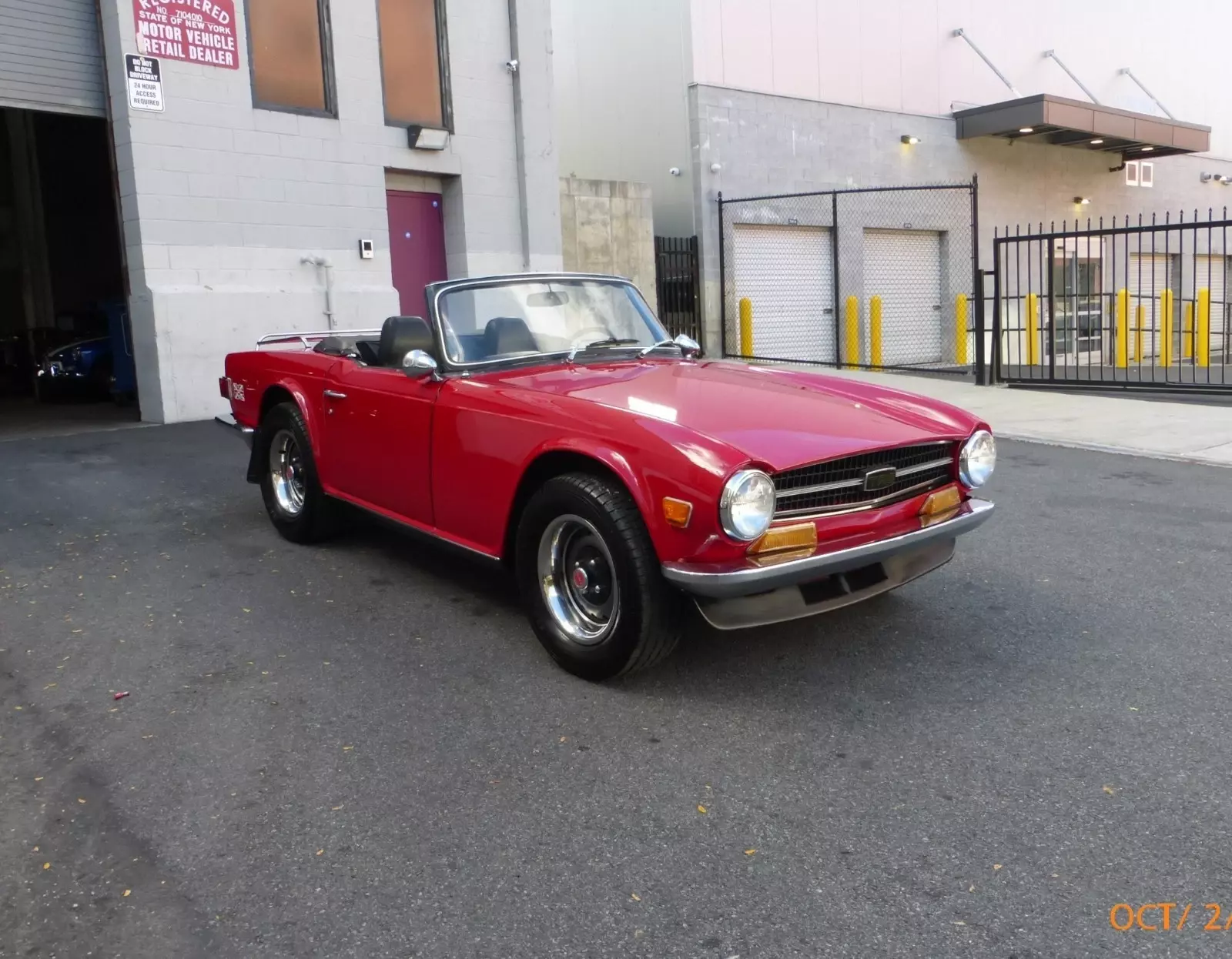 1972 Triumph TR-6 Nicely Presentable