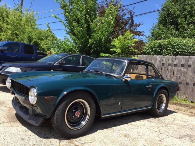 1972 triumph tr6 w/ toyota trans, 300zx differential 1972 Triumph TR-6