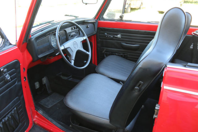 1972 Volkswagen Beetle-New nice little red convertible 4 cyl 4spd - photo 7