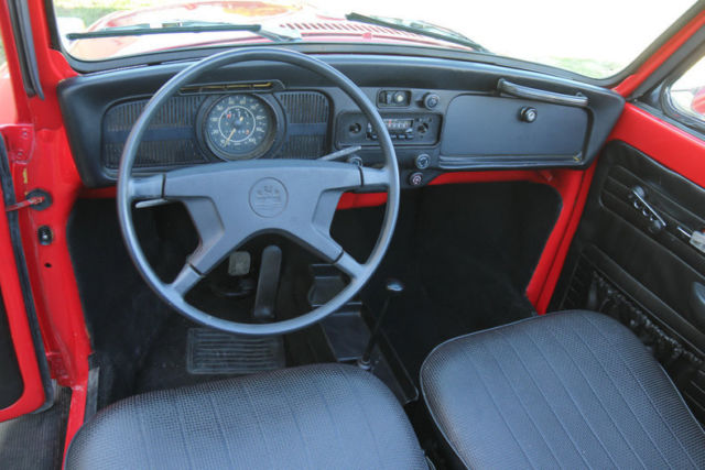 1972 Volkswagen Beetle-New nice little red convertible 4 cyl 4spd - photo 9
