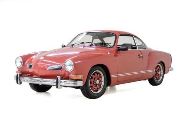 1972 Volkswagen Karmann Ghia 9510 Miles Red Coupe 1600 cc 4-Spd Manual 1972 Volkswagen Karmann Ghia --