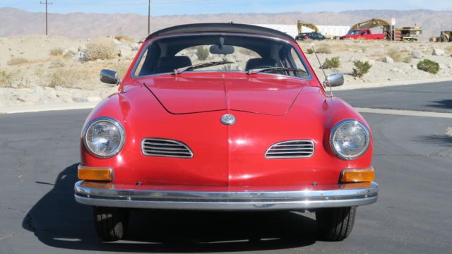 1972 Volkswagen Karmann Ghia CONVERTIBLE 1600 CAN BE DRIVEN ANYWHERE! - photo 3