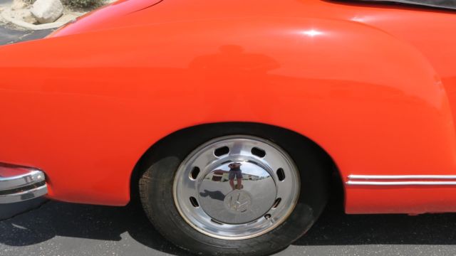 1972 Volkswagen Karmann Ghia CONVERTIBLE! 1600! NEW PAINT! CLEAN! - photo 12