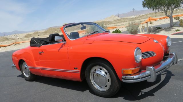 1972 Volkswagen Karmann Ghia CONVERTIBLE! 1600! NEW PAINT! CLEAN! - photo 2