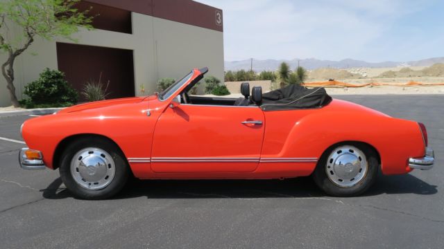 1972 Volkswagen Karmann Ghia CONVERTIBLE! 1600! NEW PAINT! CLEAN! - photo 4