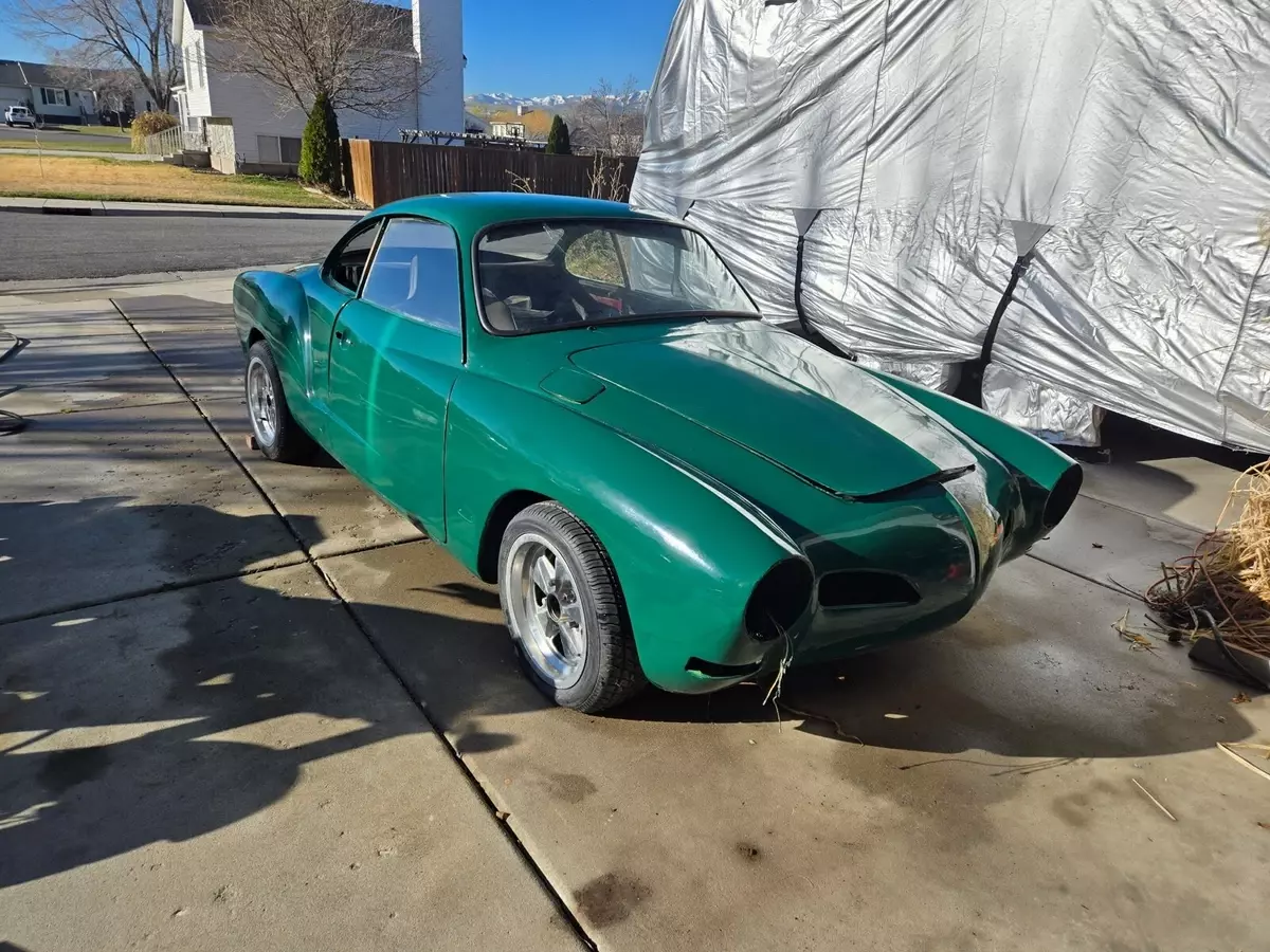 1972 Volkswagen Karmann Ghia Sportscar Green 1972 Volkswagen Karmann Ghia