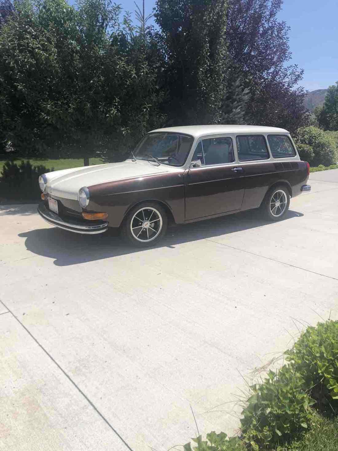1972 Volkswagen Type 3 Squareback White RWD Manual 1972 Volkswagen Type 3 Squareback