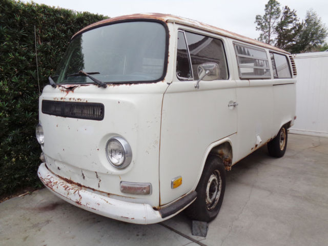 1972 Volkswagen Westfalia Camper Bus Tin Top Campmobile 1972 Volkswagen Bus/Vanagon