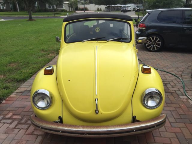 1972 vw beetle convertible strong rebuilt engine 100% ready to drive top is bad 1972 Volkswagen Beetle - Classic convertible