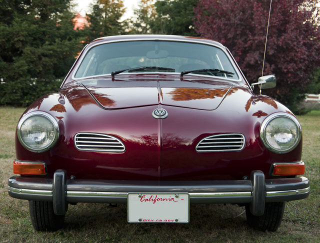 1972 VW Karmann Ghia 1972 Volkswagen Karmann Ghia coupe
