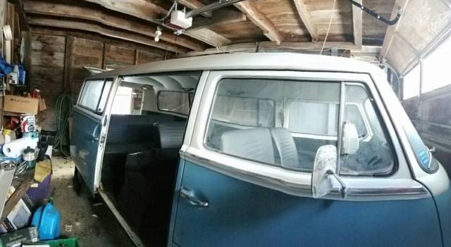 1972 VW TRANSPORTER 2 tin top BUS BARN FIND 1971 Volkswagen Bus/Vanagon transporter Tyler 2 9 passenger