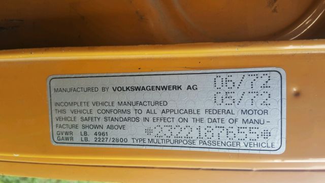 1972 Volkswagen Bus/Vanagon - photo 7