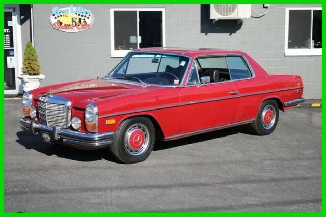 1972 W114 Mercedes Benz 250 280 2-Door Coupe Limited Production 1972 Mercedes-Benz 250 / 8 W114 250/8