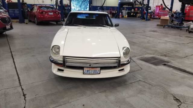 1972 White Datsun 240z 4 Speed Retro Cancer Free Mag Wheels Low Miles 2 Owner 1972 Datsun Z-Series