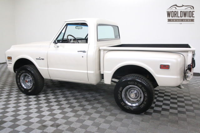 1972 Chevrolet PICKUP SHORTBOX STEPSIDE BIG BLOCK AUTO PEARL WHITE - photo 10
