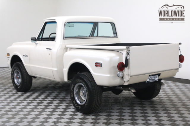 1972 Chevrolet PICKUP SHORTBOX STEPSIDE BIG BLOCK AUTO PEARL WHITE - photo 12