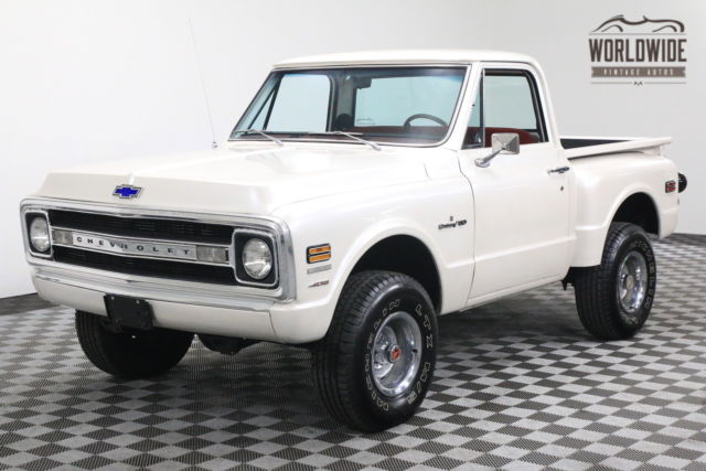 1972 Chevrolet PICKUP SHORTBOX STEPSIDE BIG BLOCK AUTO PEARL WHITE - photo 4