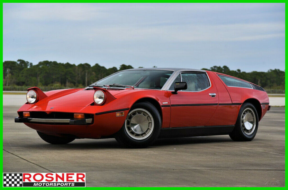 1973 Maserati Bora 4.9 ~ 1 of 250 with 4.9-Liter V-8
