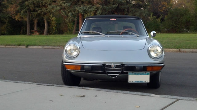 1973 Alfa Romeo 2000 Spider 1973 Alfa Romeo Spider