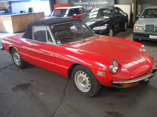 1973 Alfa Romeo Spider Spider