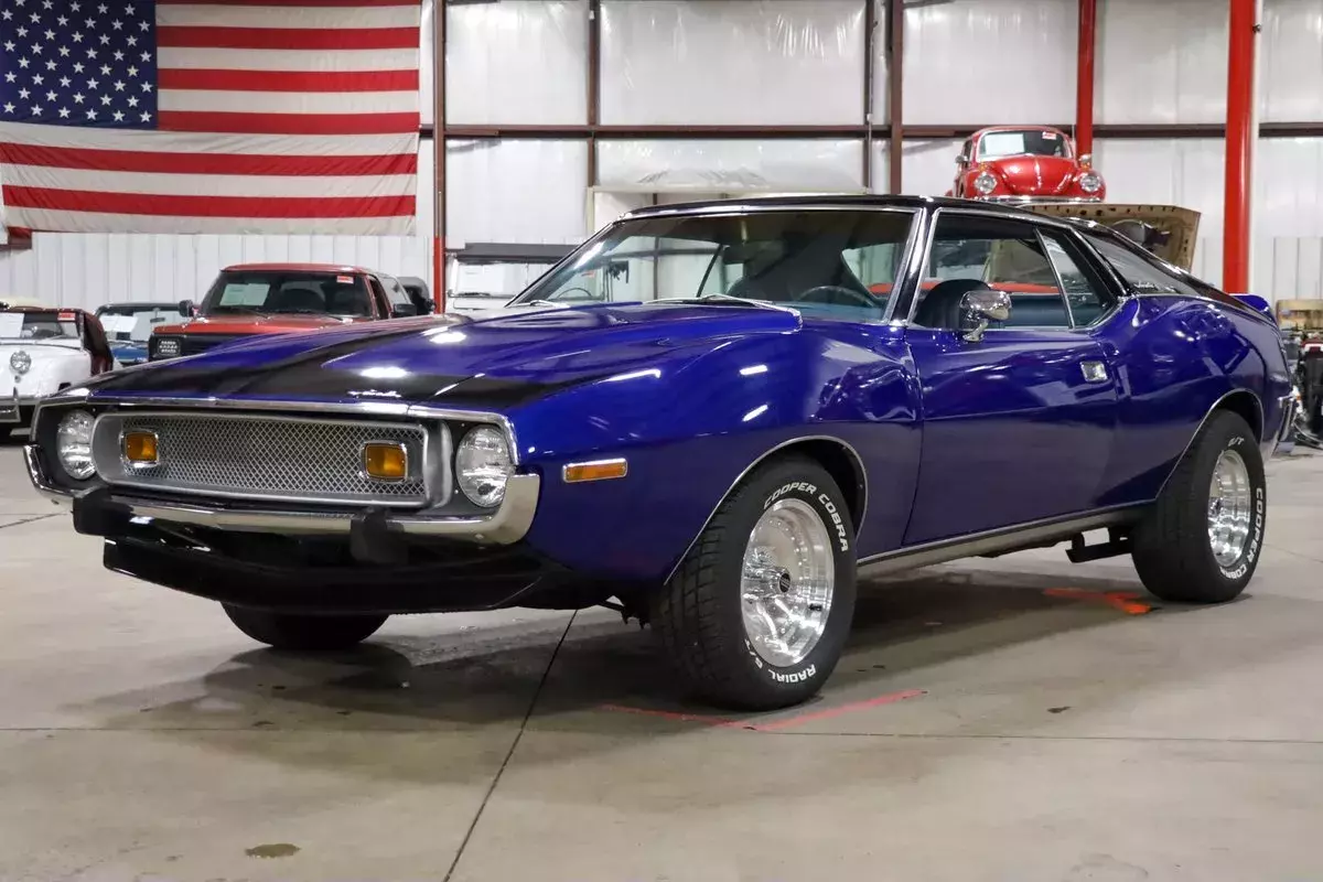 1973 AMC Javelin 34254 Miles Ocean Blue Coupe 304ci V8 1973 AMC Javelin