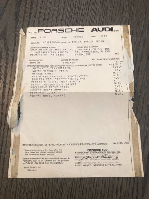 1973 Audi 100 - photo 11