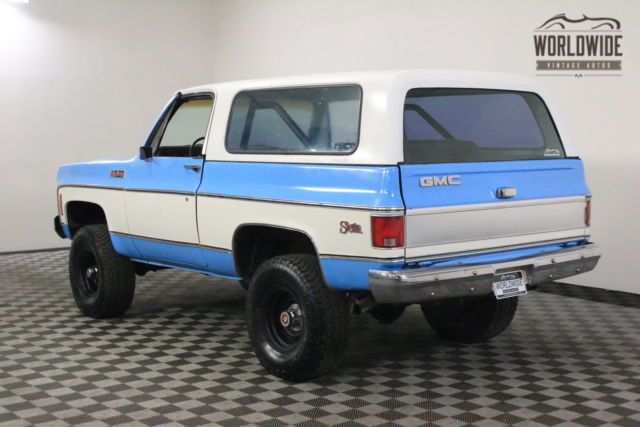 1973 GMC Jimmy 4x4. FULL CONVERTIBLE TOP! V8. AUTOMATIC - photo 11