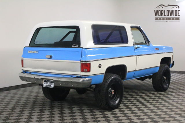 1973 GMC Jimmy 4x4. FULL CONVERTIBLE TOP! V8. AUTOMATIC - photo 12
