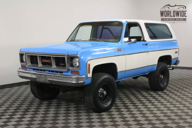 1973 GMC Jimmy 4x4. FULL CONVERTIBLE TOP! V8. AUTOMATIC - photo 3