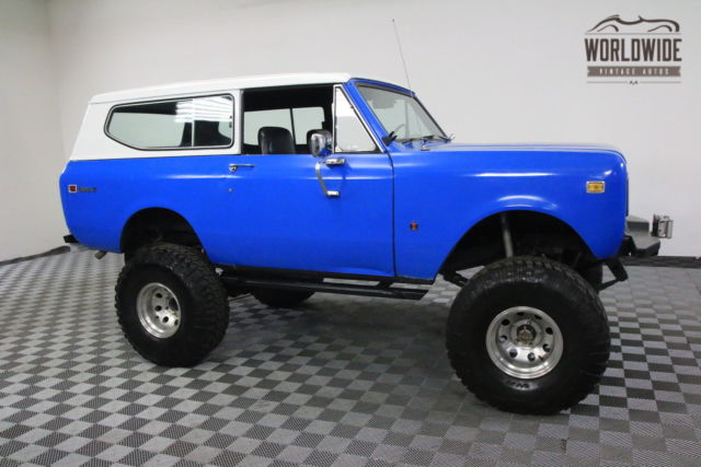 1973 International Harvester Scout RESTORED. DANA 44'S. REBUILT 345 V8 - photo 7