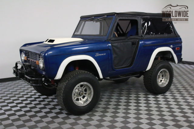 1973 Ford Bronco V8 AUTO LIFTED ROLL BAR!