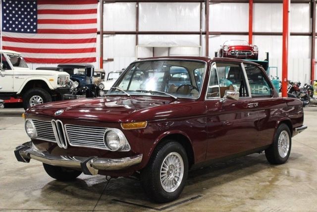 1973 BMW 2002 84192 Miles Malaga Maroon Coupe 2.0L l4 Automatic 1973 BMW 2002 --
