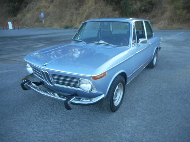 1973 BMW 2002 restored California car 1973 BMW 2002