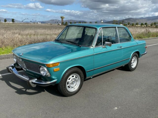 1973 BMW 2002 TII Turkis Metallic Restored California Beauty 1973 BMW 2002TII