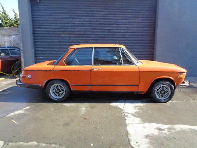 1973 BMW 2002tii Inka Orange Sunroof Original Numbers Matching Engine Recaro 1973 BMW 2002 2002tii