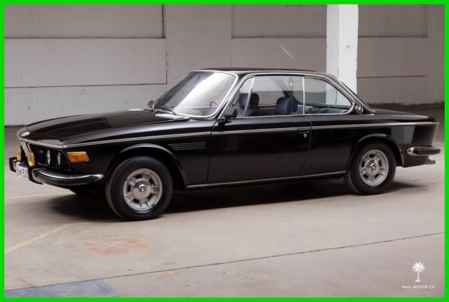 1973 BMW 3.0 CS CSI Manual Coupe 1973 BMW 3.0 CS