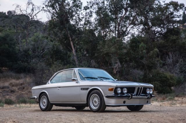 1973 BMW 3.0CS 4-speed Polaris Silver Black 1973 BMW 3.0CS