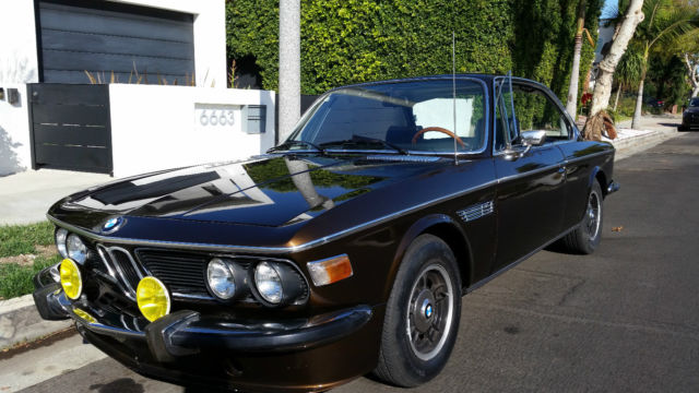 1973 BMW 3.0CS coupe, excellent condition, 4 speed, sunroof, A/C, E9 collector!! 1973 BMW 3-Series Base