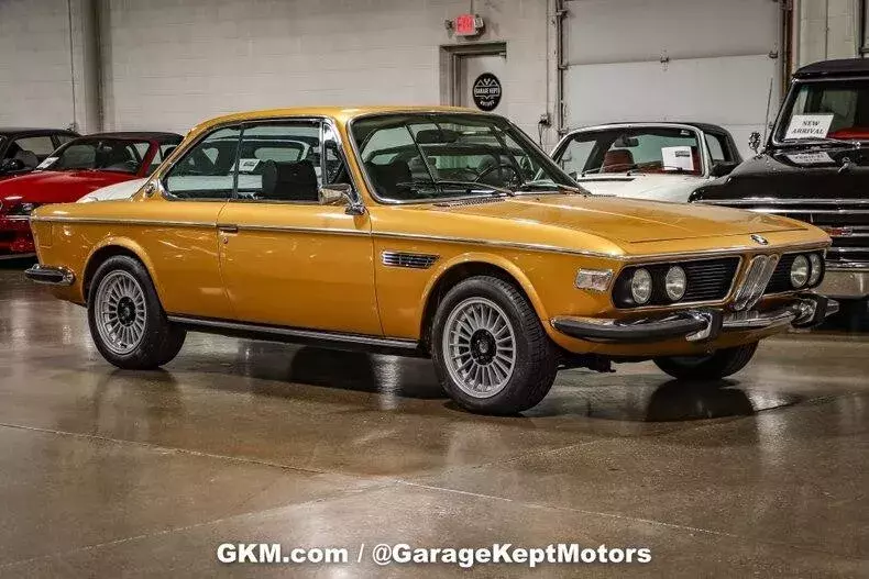 1973 BMW 3.0CSi Ceylon Metallic Coupe 3.0L Inline 6 44920 Miles 1973 BMW 3.0CSi