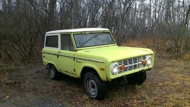 1973 Bronco barn find, project 1973 Ford Bronco Wagon