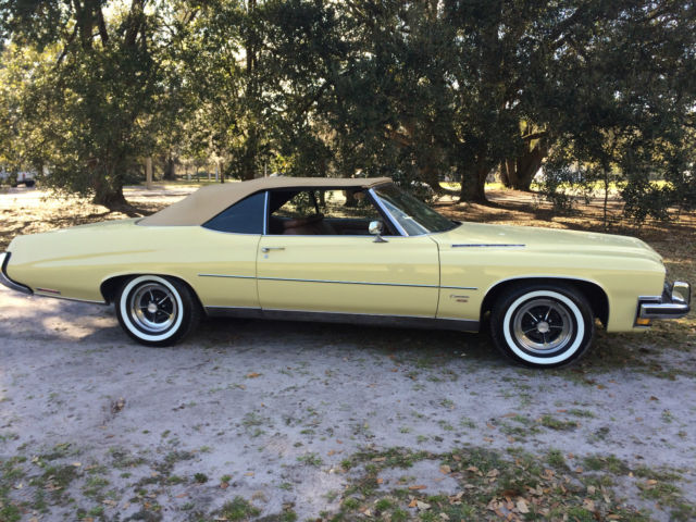 1973 Buick Centurion Convertible 455 Big Block AC Car 1973 Buick Centurion