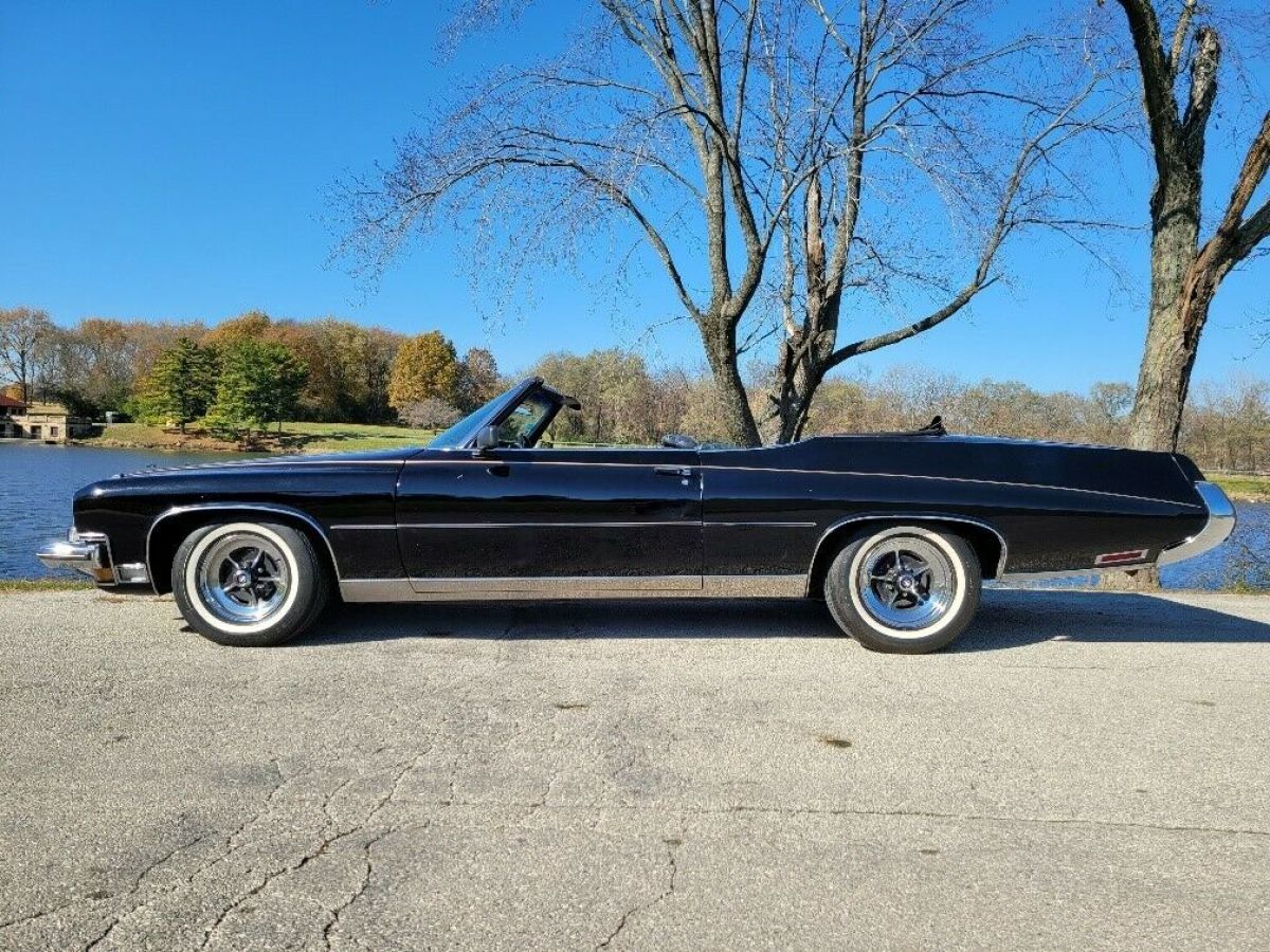 1973 BUICK CENTURION CONVERTIBLE ! 455 V8 !! OLDER RESTO, 114K, REGAL BLACK 1973 Buick Centurion