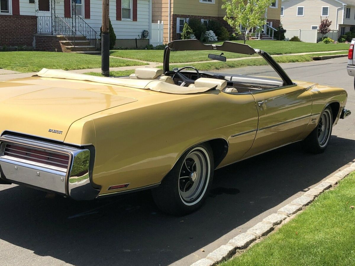 1973 Buick Centurion Convertible Colonial yellow RWD Automatic 1973 Buick Centurion